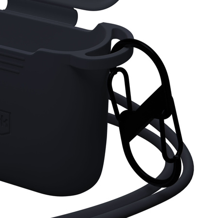 Accessories - Apple AirPods 4 - 3mk Silicone AirPods Case Black