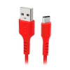 Kabel SBS TECABLEMICROC15R USB-A - USB-C 1,5 m - czerwony