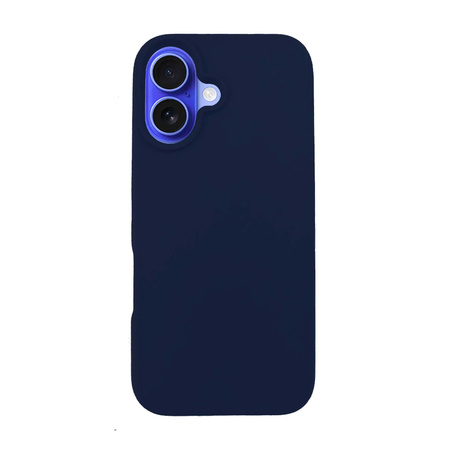 Apple iPhone 16 - 3mk Silicone Case Dark Navy