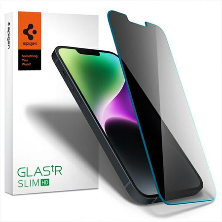 SZKŁO HARTOWANE SPIGEN GLAS.TR SLIM IPHONE 13 / 13 PRO PRIVACY
