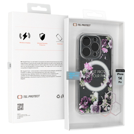 Tel Protect Flower Magsafe do Iphone 12 wzór 7