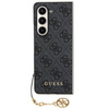 Guess nakładka do Samsung Galaxy Z Fold 5 GUHCZFD5GF4GGR szara HC PU 4G Charm