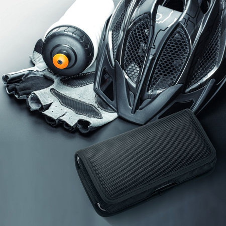 Uniwersalna Kabura POZIOMA do paska OXFORD - Model 1 - do IPHONE 5 / 5S / 5SE / 5C / OPPO A71