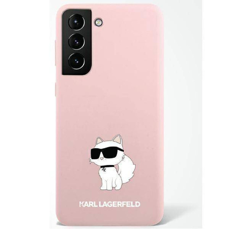 Karl Lagerfeld Silicone NFT Choupette - Etui Samsung Galaxy S23 Ultra (różowy)