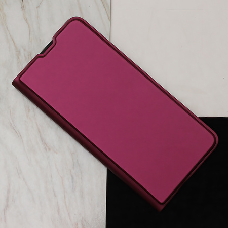 Etui Smart Soft do iPhone 16e burgundowe