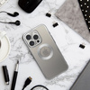 Futerał GLAM do IPHONE 16e (SE 4 2025) srebrny