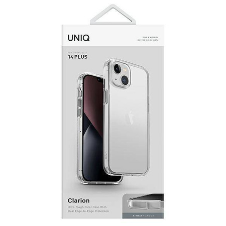 Schutzhülle IPHONE 14 PLUS UNIQ Clarion transparent