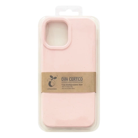Eco Case Hülle für iPhone 14 Plus Silikonhülle abbaubar rosa