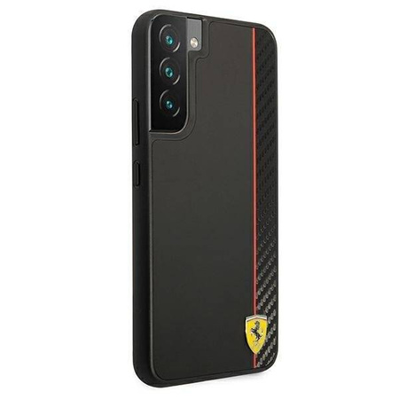 Ferrari FESAXHCS22MBK S22 + S906 black / black hardcase On Track Carbon Stripe