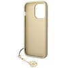 Guess 4G Charms Collection - Etui iPhone 14 Pro (brązowy)