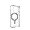 UAG Plyo Magsafe - Schutzhülle für iPhone 15 Pro kompatibel mit MagSafe (Eissilber)