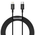 Baseus Superior kabel USB Typ C - Lightning do szybkiego ładowania Power Delivery 20 W 2 m czarny (CATLYS-C01)