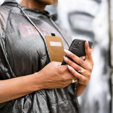 Kabura SLIM FLEXI FRESH Pionowa do HUAWEI Mate 10 Lite czarny