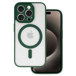 Acrylic Color Magsafe Case do Iphone 15 Pro zielony