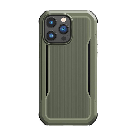 Raptic X-Doria Fort Case etui iPhone 14 Pro Max z MagSafe pancerny pokrowiec zielony