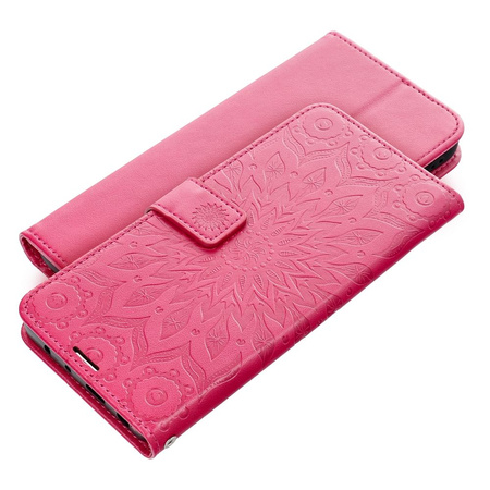 Kabura MEZZO Book do IPHONE 17 mandala magenta