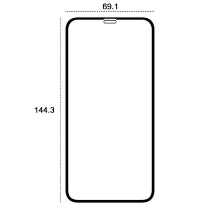 Etteri szkło hartowane 9D do iPhone 11 6,1"