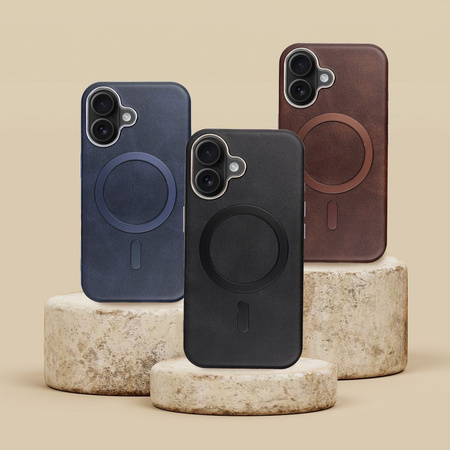 Futerał GENTLEMAN MAG COVER kompatybilny z MagSafe do IPHONE 17 Air brązowy