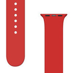 Silicone Strap APS silikonowa opaska do Watch 8 / 7 / 6 / 5 / 4 / 3 / 2 / SE (41 / 40 / 38mm) pasek bransoleta do zegarka czerwony