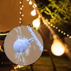 Girlanda 3m (20 lampek LED) USB Kulki, WARM WHITE / CIEPŁY BIAŁY