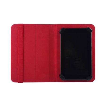 Uniwersalne etui ORBI do tabletów 9-10" czarno-czerwone