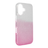 Futerał SHINING do IPHONE 16 transparentny różowy