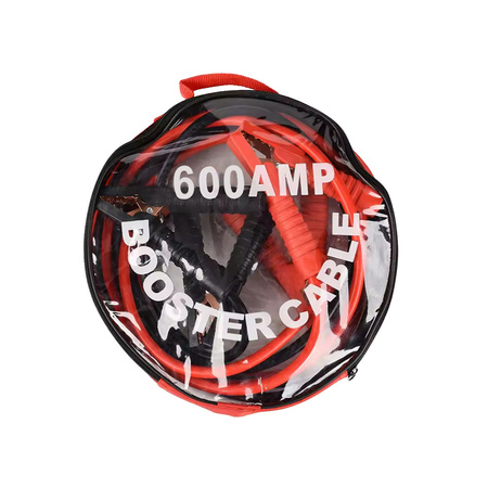 KABLE PRZEWODY ROZRUCHOWE DO AKUMULATORÓW 600A 4M