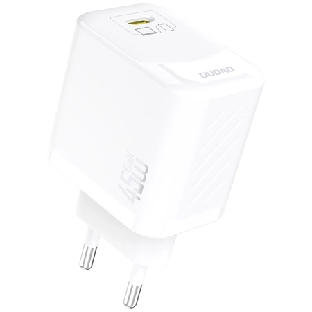 Dudao A28 45W GaN USB-C Wall Charger - White