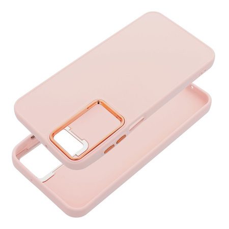 Futerał FRAME do SAMSUNG S25 FE pudrowy róż