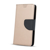 Etui Smart Fancy do iPhone 16 6,1" złoto-czarne