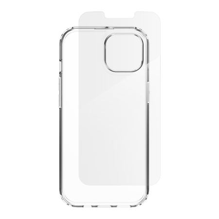 ZAGG IF Defense Bundle Case für iPhone 16e (2025) / 15 / 14 / 13 - Transparent