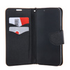 Etui Smart Fancy do iPhone 16 6,1&quot; czarno-złote