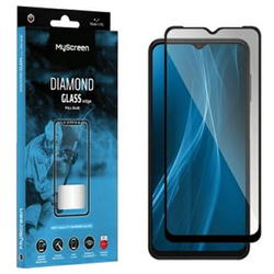 Gehärtetes Glas HONOR X6A MyScreen Diamond Glass Edge Full Glue schwarz