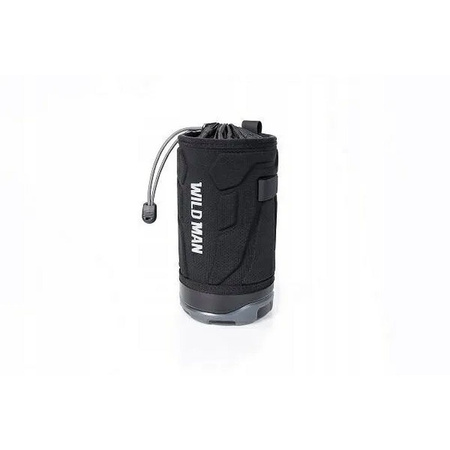 WILDMAN sakwa rowerowa na bidon na kierownicę 1L R1 czarna