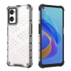 Honeycomb etui pancerny pokrowiec z żelową ramką Oppo A76 / Oppo A36 / Realme 9i przezroczysty
