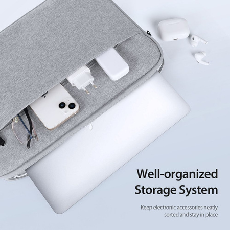 DUX DUCIS futerał LBDB na laptop 13-13,9" Horizontal Sleeve jasno szary