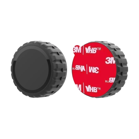 Apple AirTag Case, Anschraubbar, Wasserfest, Selbstklebend - Schwarz - 4 Stück