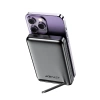 Powerbank indukcyjny Acefast M6 PD 20W 10000mAh + kabel - czarny