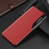 Eco Leather View Case booktype case schutzhülle aufklappbare hülle Samsung Galaxy A72 4G rot