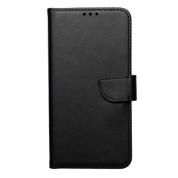 Handytasche Leder Wallet Xiaomi Redmi Note 14 4G Schwarz