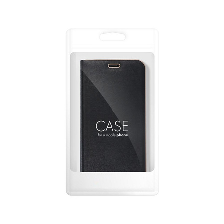 Kabura LUNA Book Gold do SAMSUNG S23 FE czarny