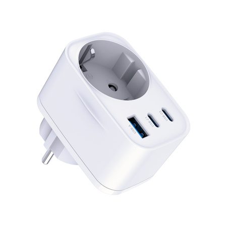 Accessories - 3mk Comfort Charger GaN 30W QC PD PPS 2C1A1S White