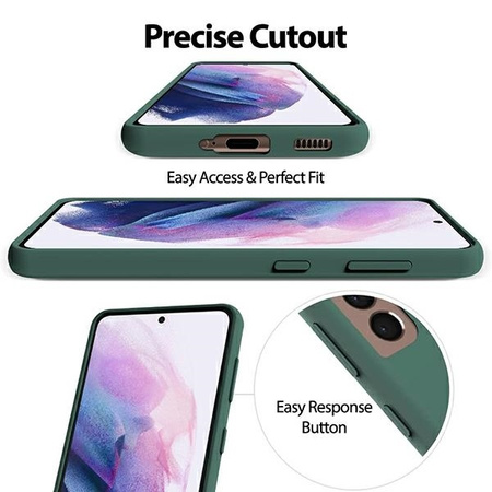 MERCURY SILICONE CASE IPHONE 15 PLUS (6.7), GREEN / ZIELONY