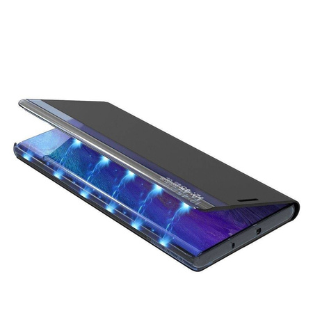 Neues Sleep Case Cover mit Standfunktion für Samsung Galaxy A73 schwarz