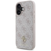 Schutzhülle IPHONE 16 Guess HC PU 4G Small 4G & Classic rosa
