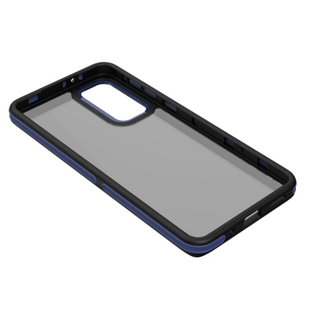 Nakładka Crystal Black do Samsung Galaxy M55 5G niebieska