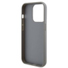 Guess Sequin Script Metal case for iPhone 15 Pro - silver