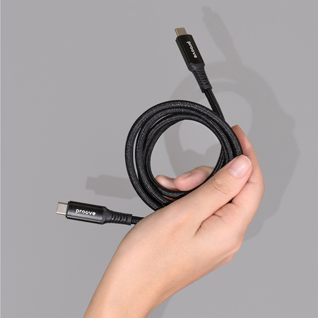 Proove kabel Speed Line Type-C do Type-C 240W (1m) czarny