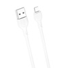 Kabel 2.4A 2m USB - Lightning XO NB200 biały