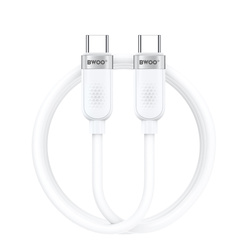 BWOO kabel Szybkie Ładowanie Miękki TPE USB-C - USB-C 1m 100W BO-X315C-C